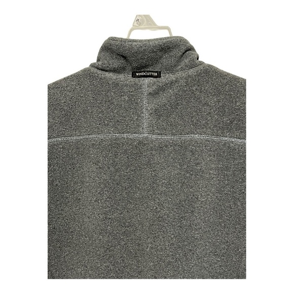 Eddie Bauer XXL Gray Fleece Vest Zip Front Sleeveless Jacket Outdoor Gorpcore - Picture 6 of 8